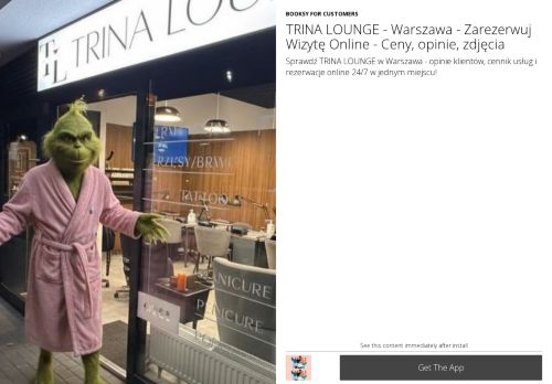 opinie Salon piękności TRINA LOUNGE - Manicure | Pedicure | Rzęsy |